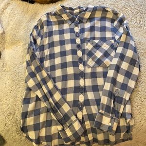 Aerie long sleeve flannel